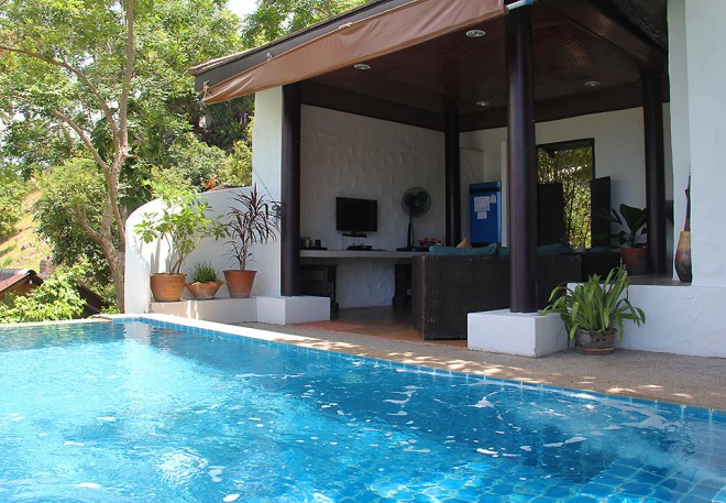 Pool and Siting Area